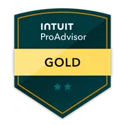 Intuit ProAdvisor Gold Tier badge