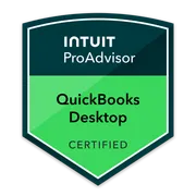 QuickBooks Desktop certification badge